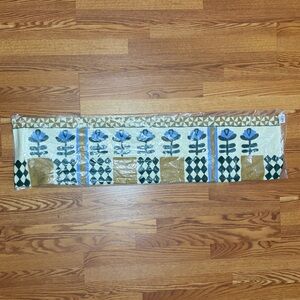NEW Schoolhouse x Rachel Murray Flower Bed Bolster Pillow Cover in Dune